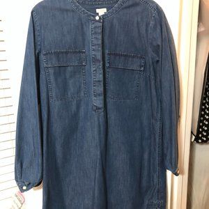 J Crew denim dress